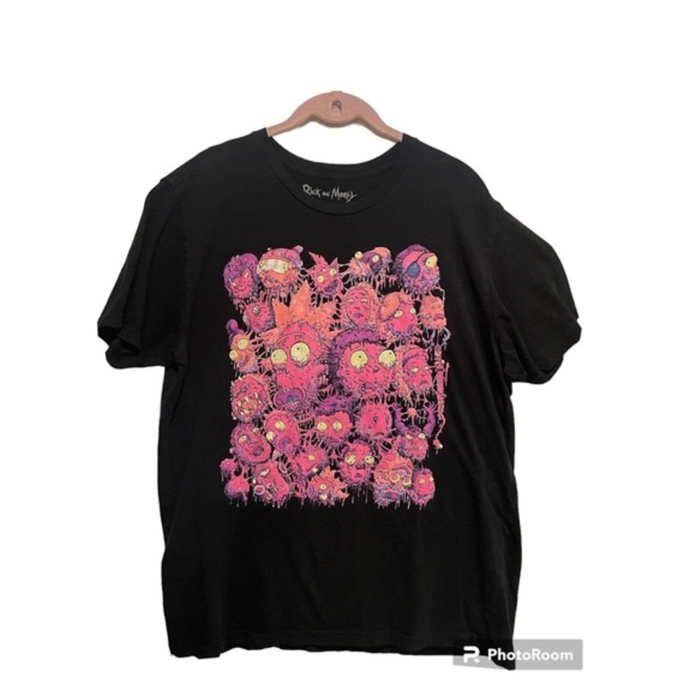 Rick and Morty‎ Hot Topic Melted Reality T-shirt Size Large